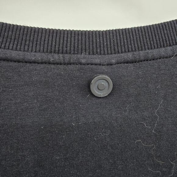 Hunter X Target Women's Plush Cropped Embossed Striped Sleeve Sweatshirt Size 3X - Picture 4 of 9